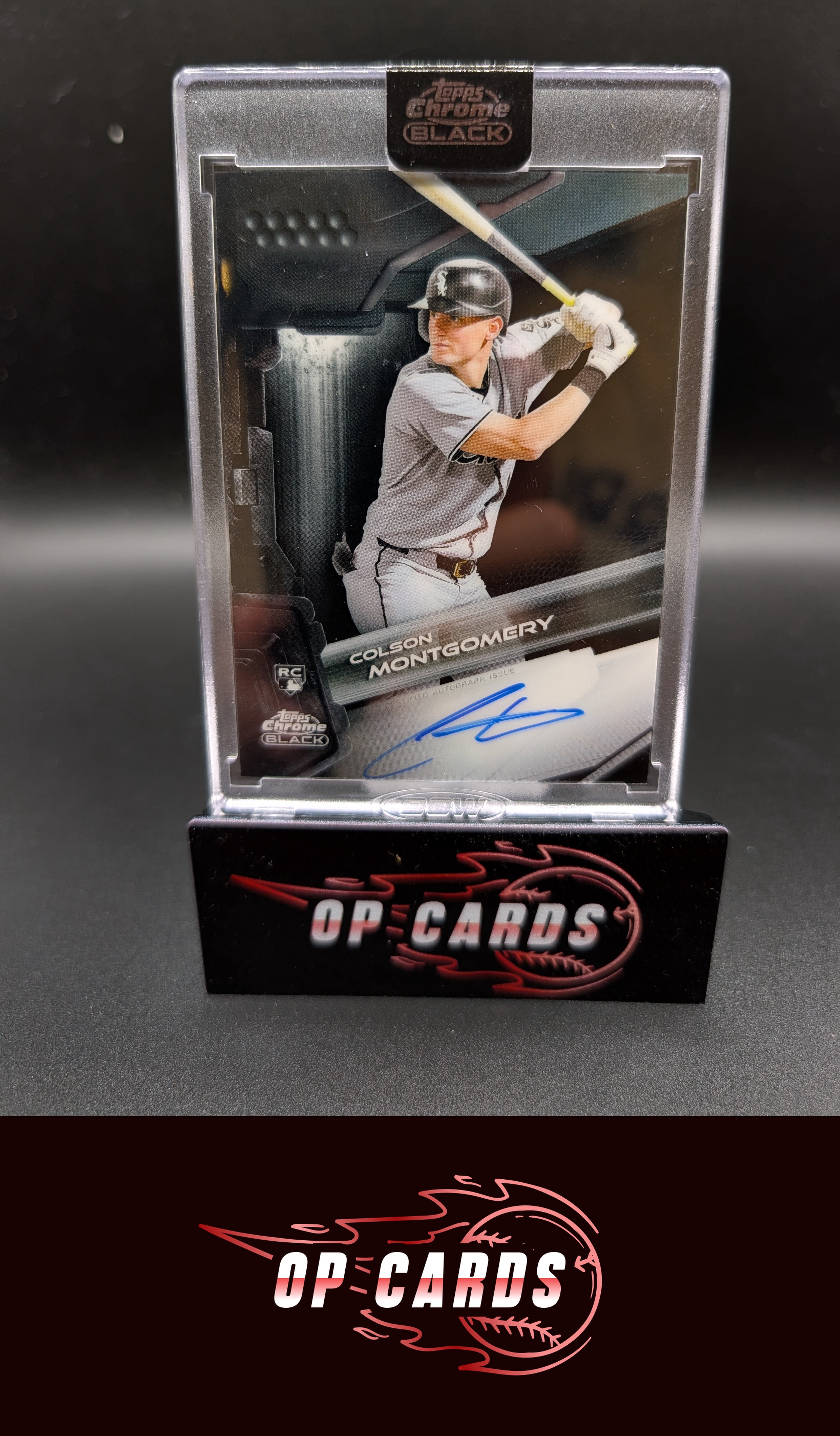 Colson Montgomery 2026 Topps Chrome Black #CBA-CMO Autographs