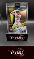 Colby Thomas 2026 Topps Chrome Black #CBA-CT Autographs Gold Refractors #/50