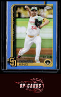 Michael King 2025 Topps Chrome #35 Blue Refractors #/150