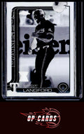 Wyatt Langford 2025 Topps Chrome #68 Negative Refractors