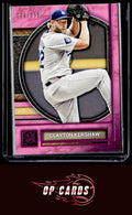 Clayton Kershaw 2025 Topps Museum Collection #59 Pink Sapphire #/199