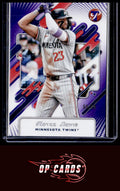 Royce Lewis 2025 Topps Pristine #182 Purple Refractors #/99