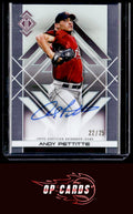 Andy Pettitte 2025 Topps Transcendent #TAIC-AP Icons Chrome Autograph #/25