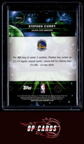 Stephen Curry 2025-26 Topps Chrome Cosmic #PPS-3 Planetary Pursuit Sun