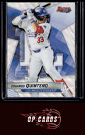 Eduardo Quintero 2025 Bowman's Best #TP-29 Wave Refractors