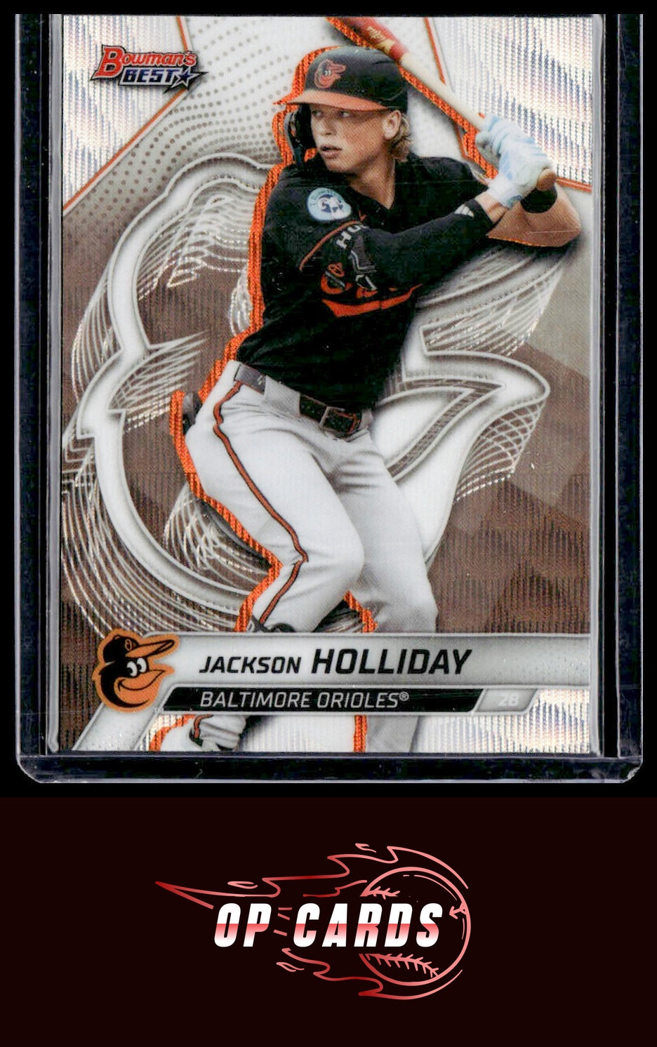 Jackson Holliday 2025 Bowman's Best #32 Wave Refractors