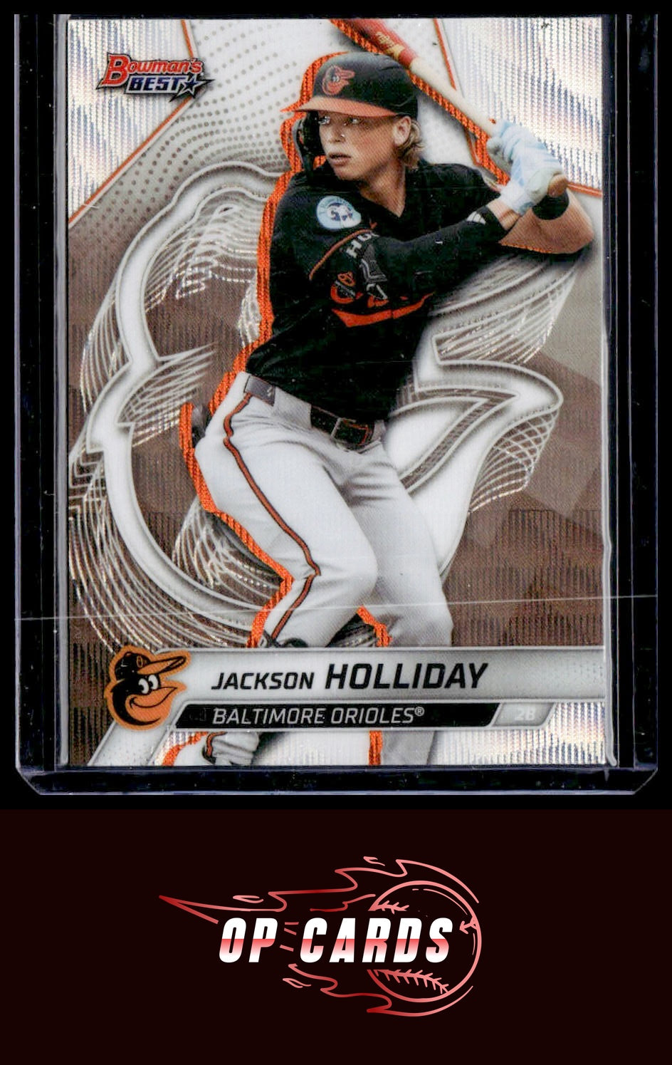 Jackson Holliday 2025 Bowman's Best #32 Wave Refractors