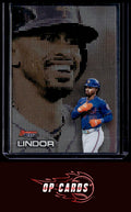 Francisco Lindor 2025 Bowman's Best #P-20 Pixel Portraits
