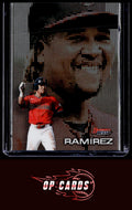 José Ramírez 2025 Bowman's Best #P-22 Pixel Portraits
