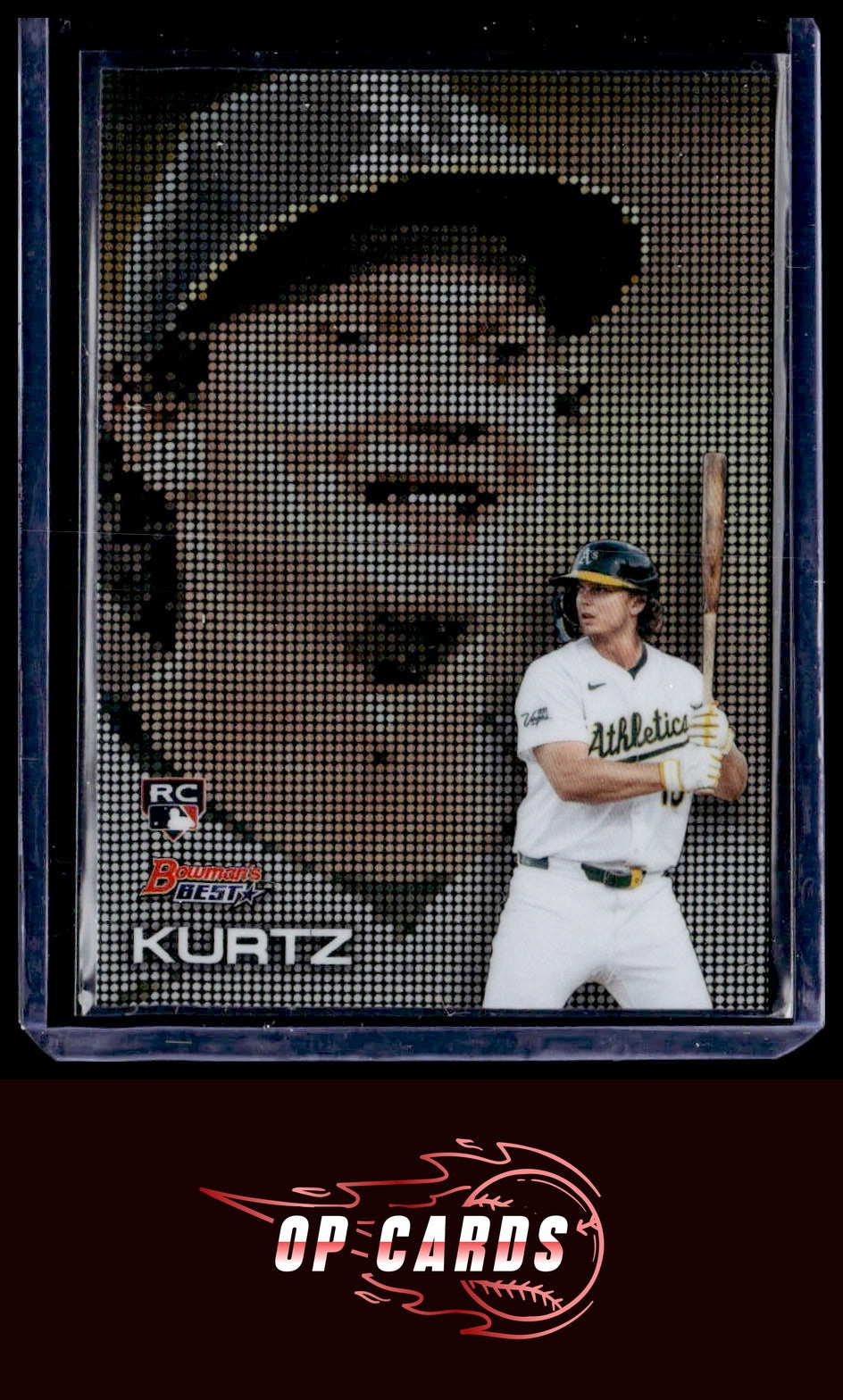 Nick Kurtz 2025 Bowman's Best #P-8 Pixel Portraits