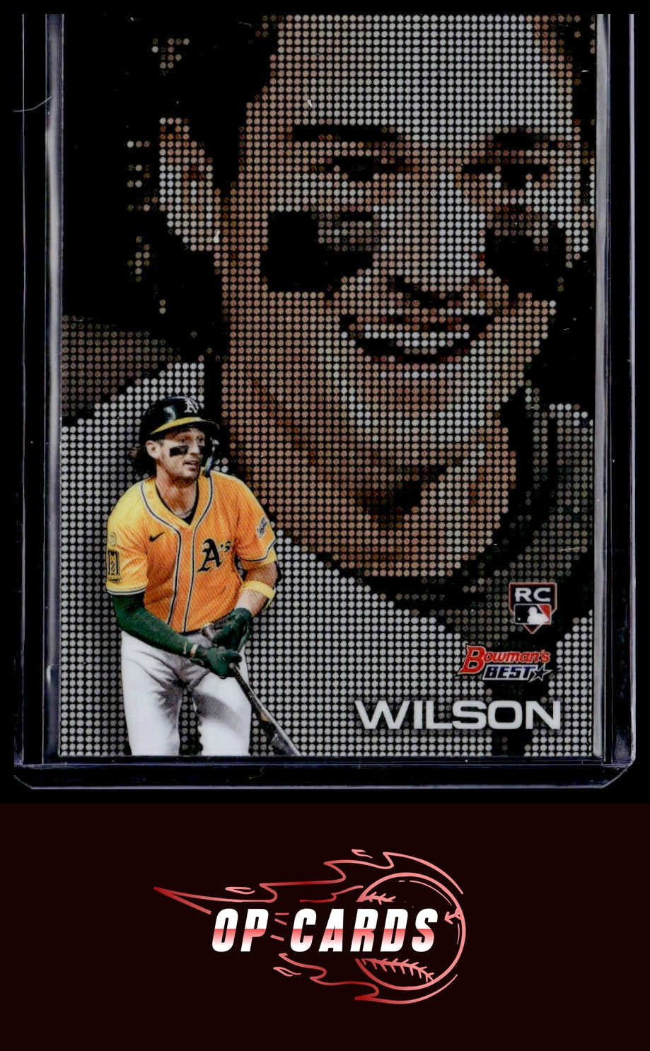 Jacob Wilson 2025 Bowman's Best #P-4 Pixel Portraits