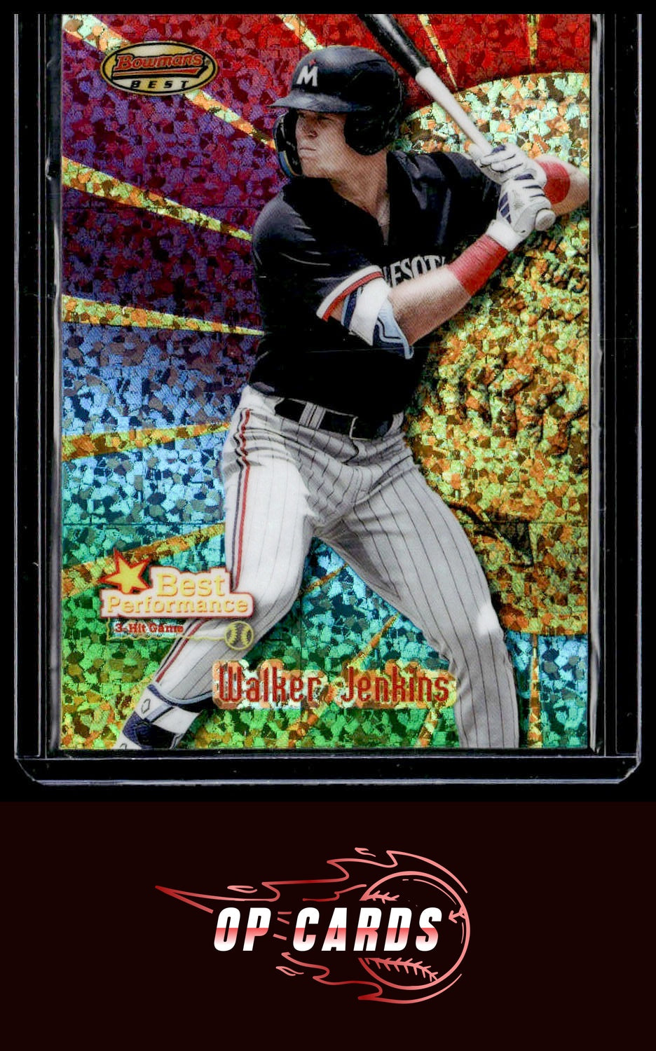 Walker Jenkins 2025 Bowman's Best Performance Mini-Diamond Refractors