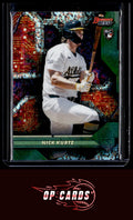 Nick Kurtz 2025 Bowman's Best #C-16 Circuitry Mini-Diamond Refractors
