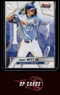 Bobby Witt Jr. 2025 Bowman's Best #69 Wave Refractors