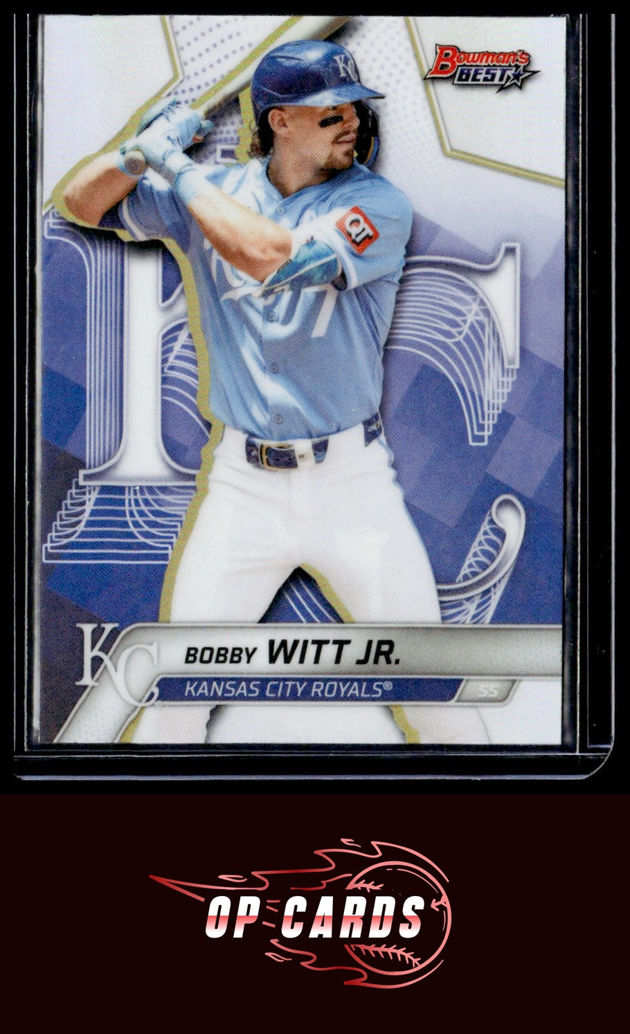 Bobby Witt Jr. 2025 Bowman's Best #69 Refractors