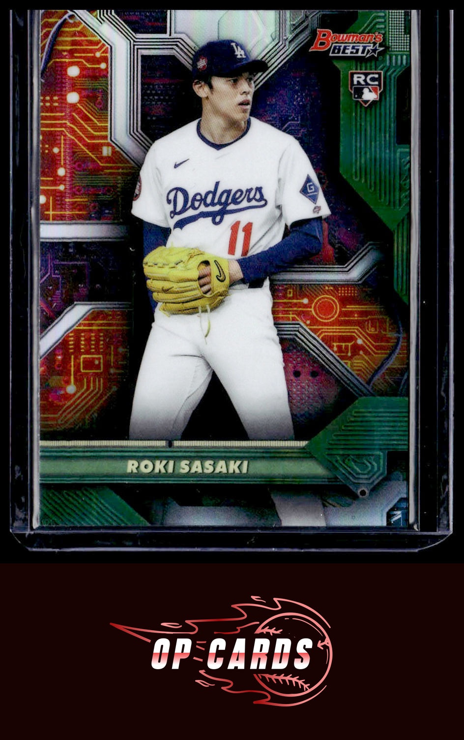 Roki Sasaki 2025 Bowman's Best #C-24 Circuitry