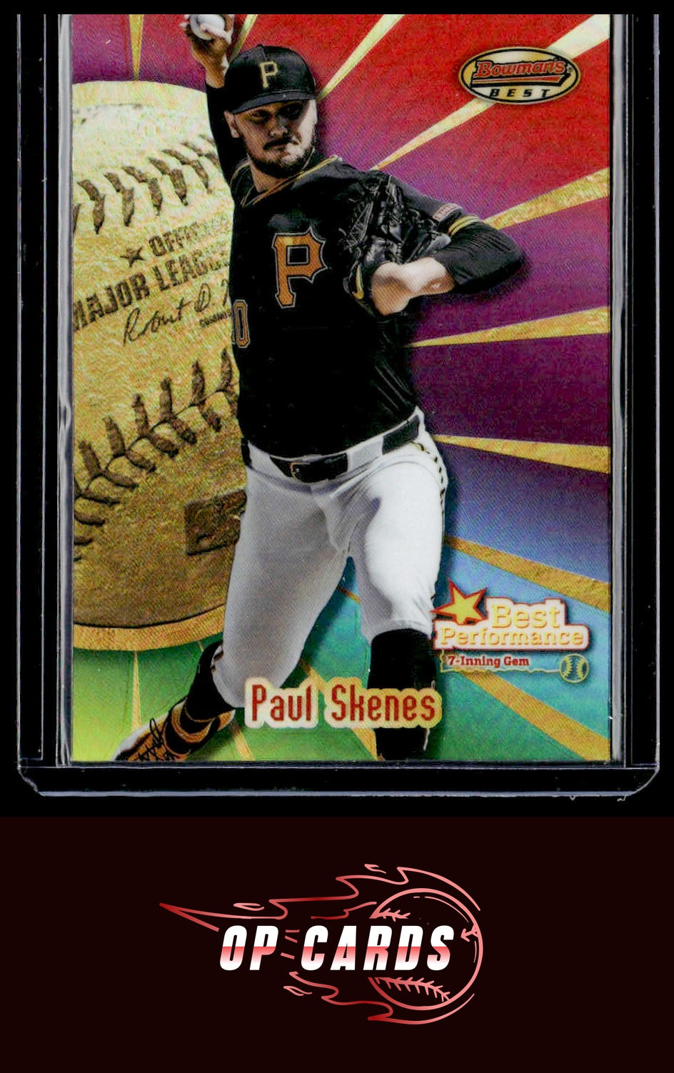 Paul Skenes 2025 Bowman's Best #BP-1 Best Performance