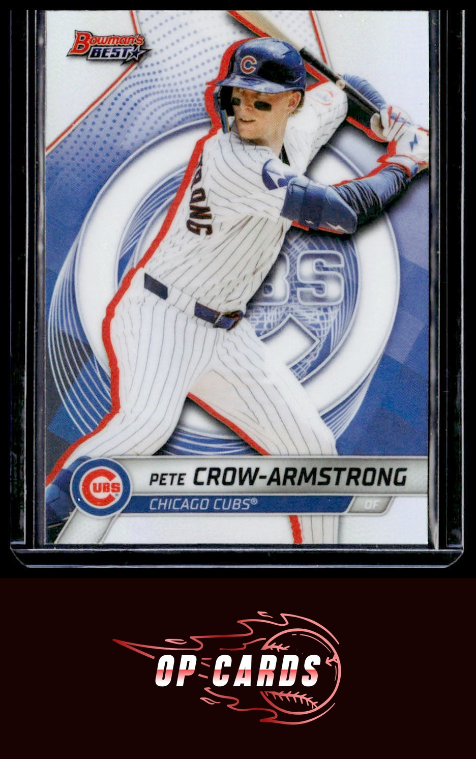 Pete Crow-Armstrong 2025 Bowman's Best #35 Refractors