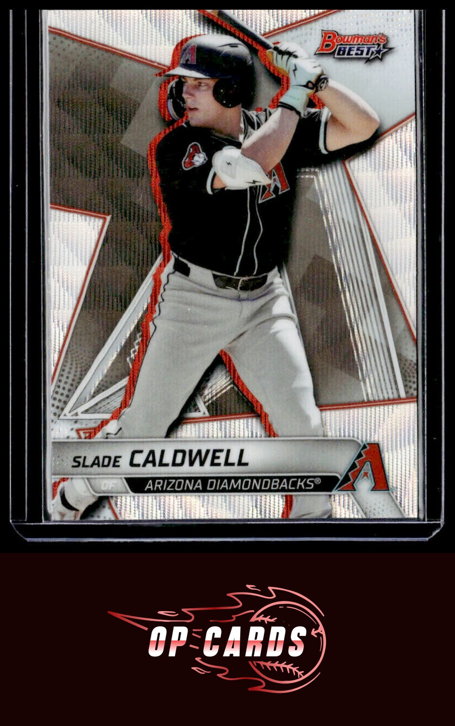 Slade Caldwell 2025 Bowman's Best #TP-30 Wave Refractors