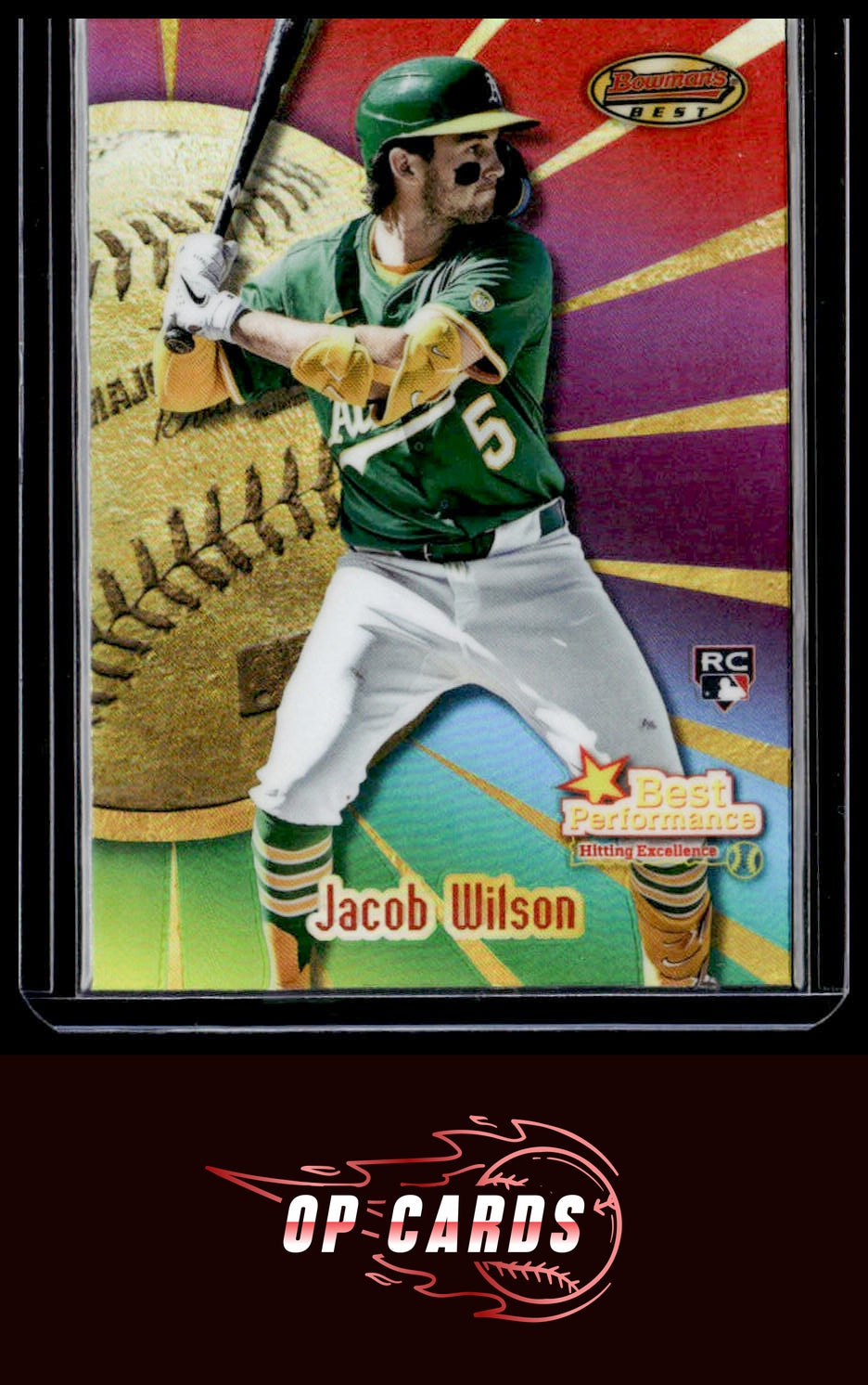Jacob Wilson 2025 Bowman's Best #BP-28 Best Performance