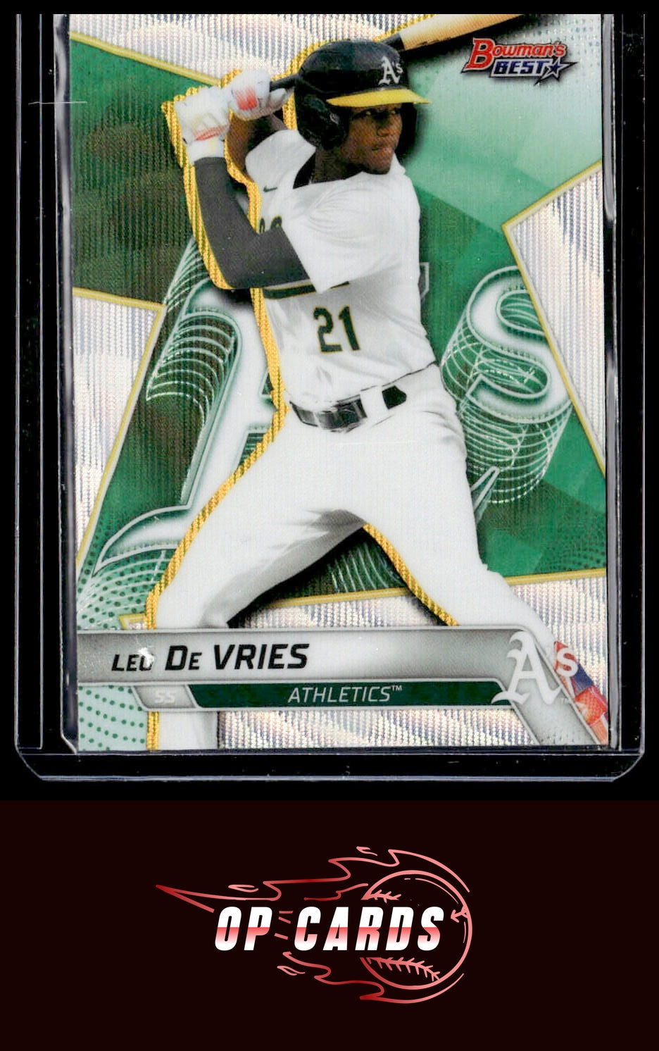Leo De Vries 2025 Bowman's Best #TP-26 Refractors