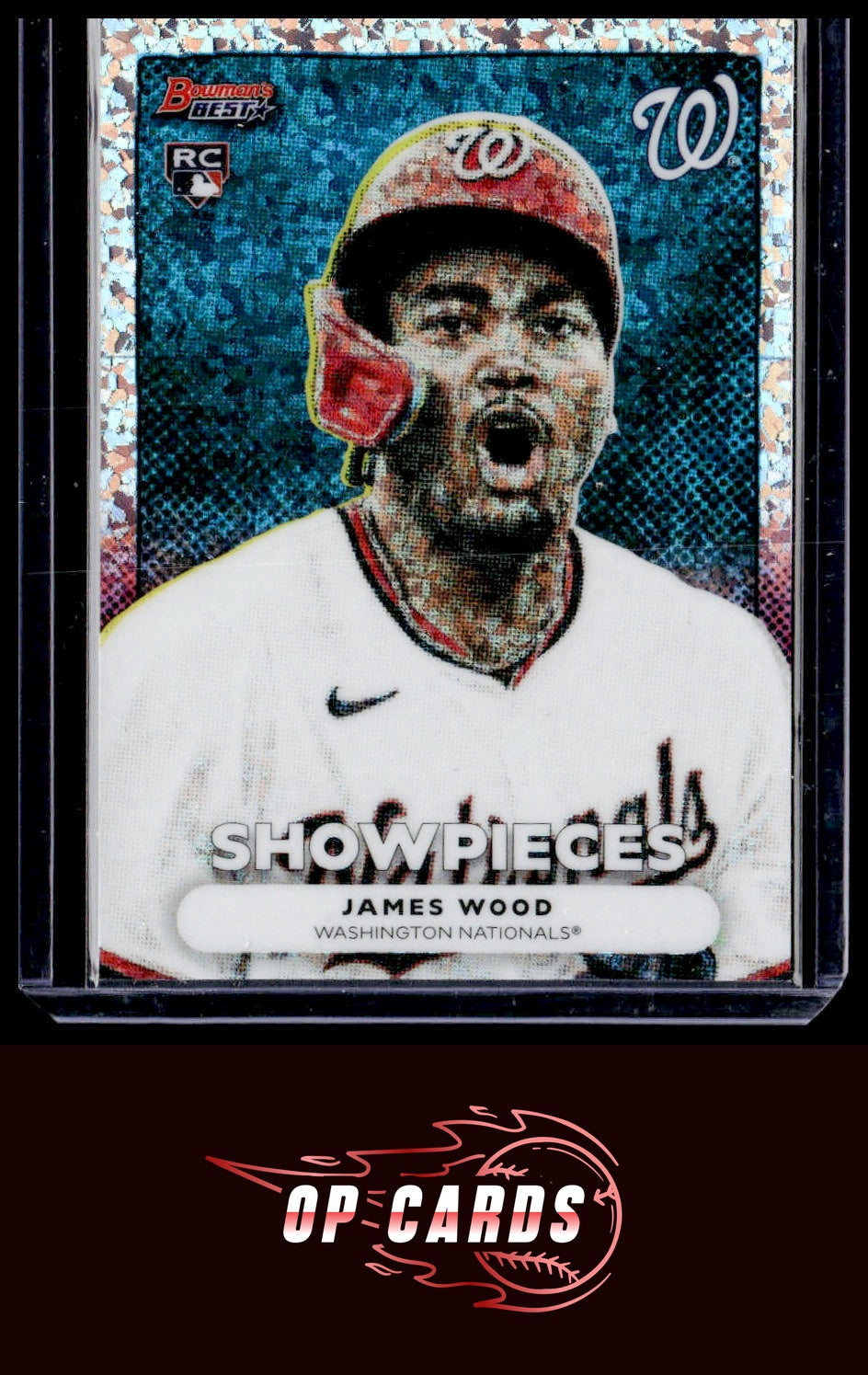 James Wood 2025 Bowman's Best #BS-1 Bowman Showpieces Mini-Diamond Refractors