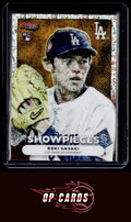Roki Sasaki 2025 Bowman's Best #BS-14 Bowman Showpieces Mini-Diamond Refractors