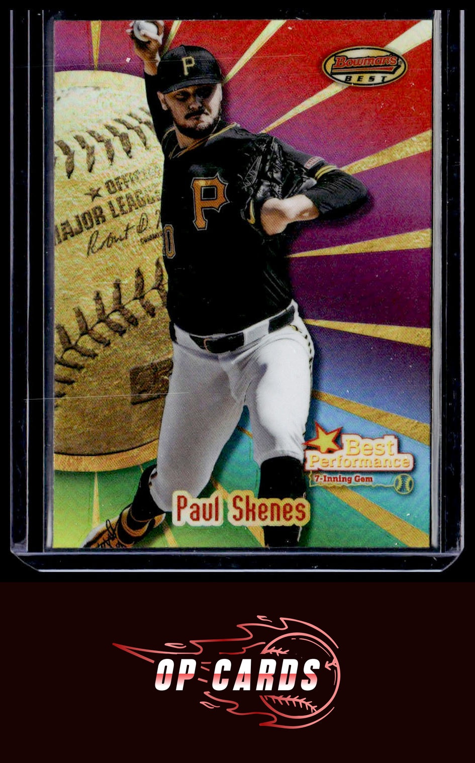 Paul Skenes 2025 Bowman's Best #BP-1 Best Performance
