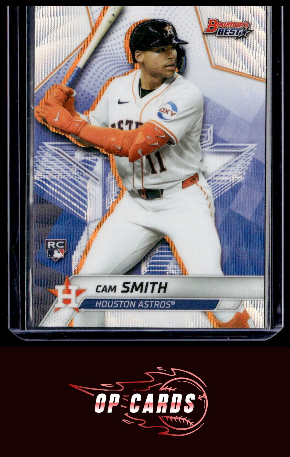 Cam Smith 2025 Bowman's Best #29 Wave Refractors
