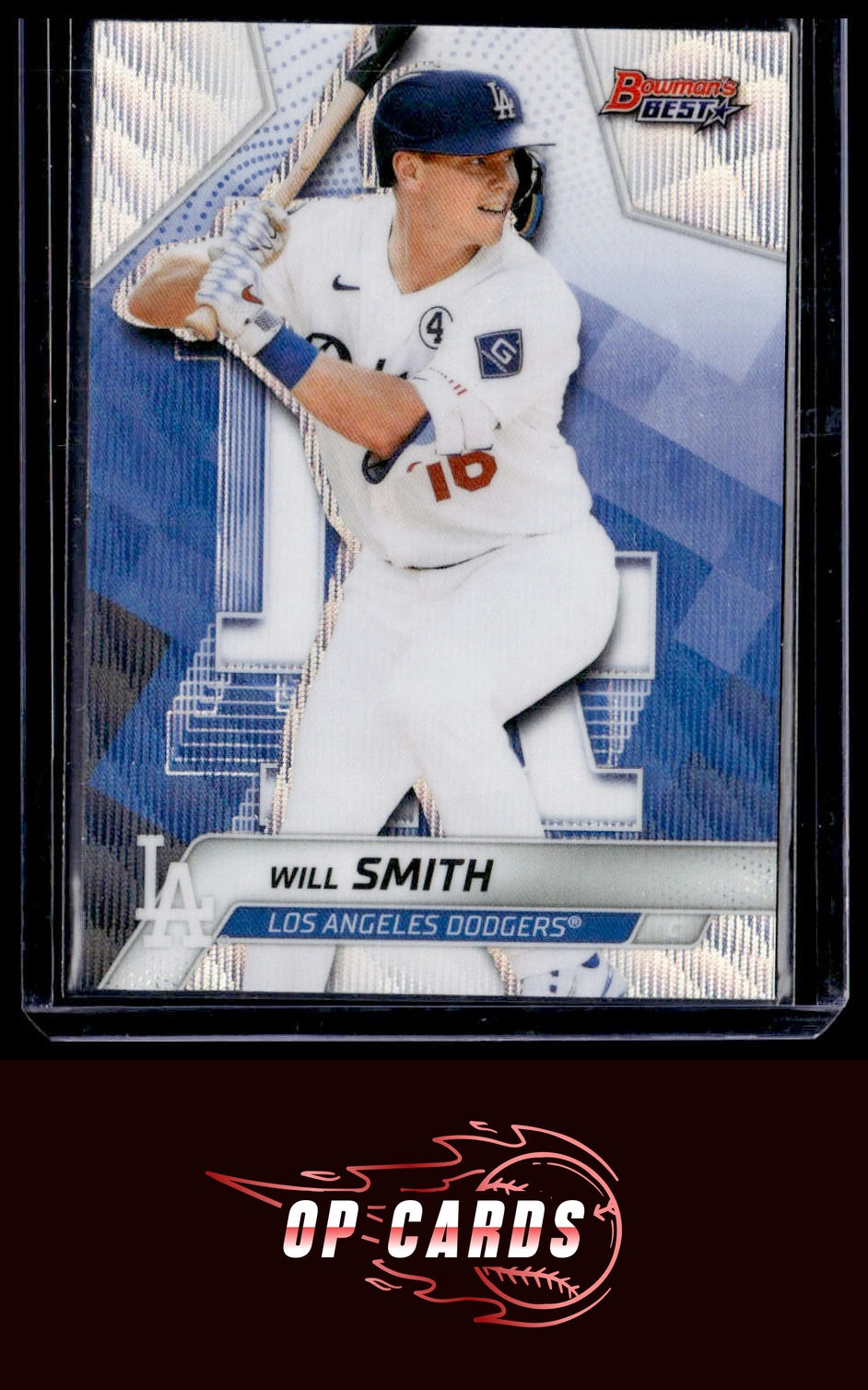 Will Smith 2025 Bowman's Best #23 Wave Refractors