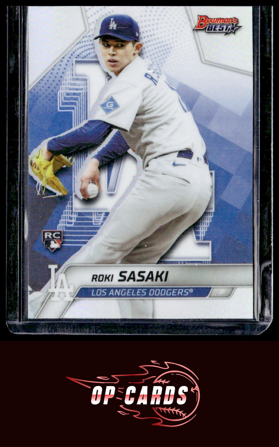 Roki Sasaki 2025 Bowman's Best #18 Refractors