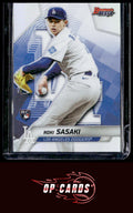 Roki Sasaki 2025 Bowman's Best #18 Refractors