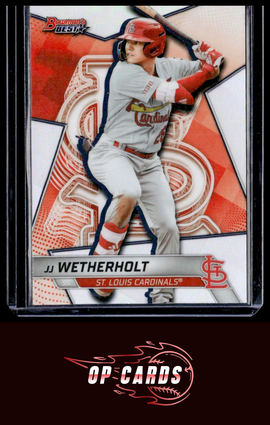 JJ Wetherholt 2025 Bowman's Best #TP-14 Refractors