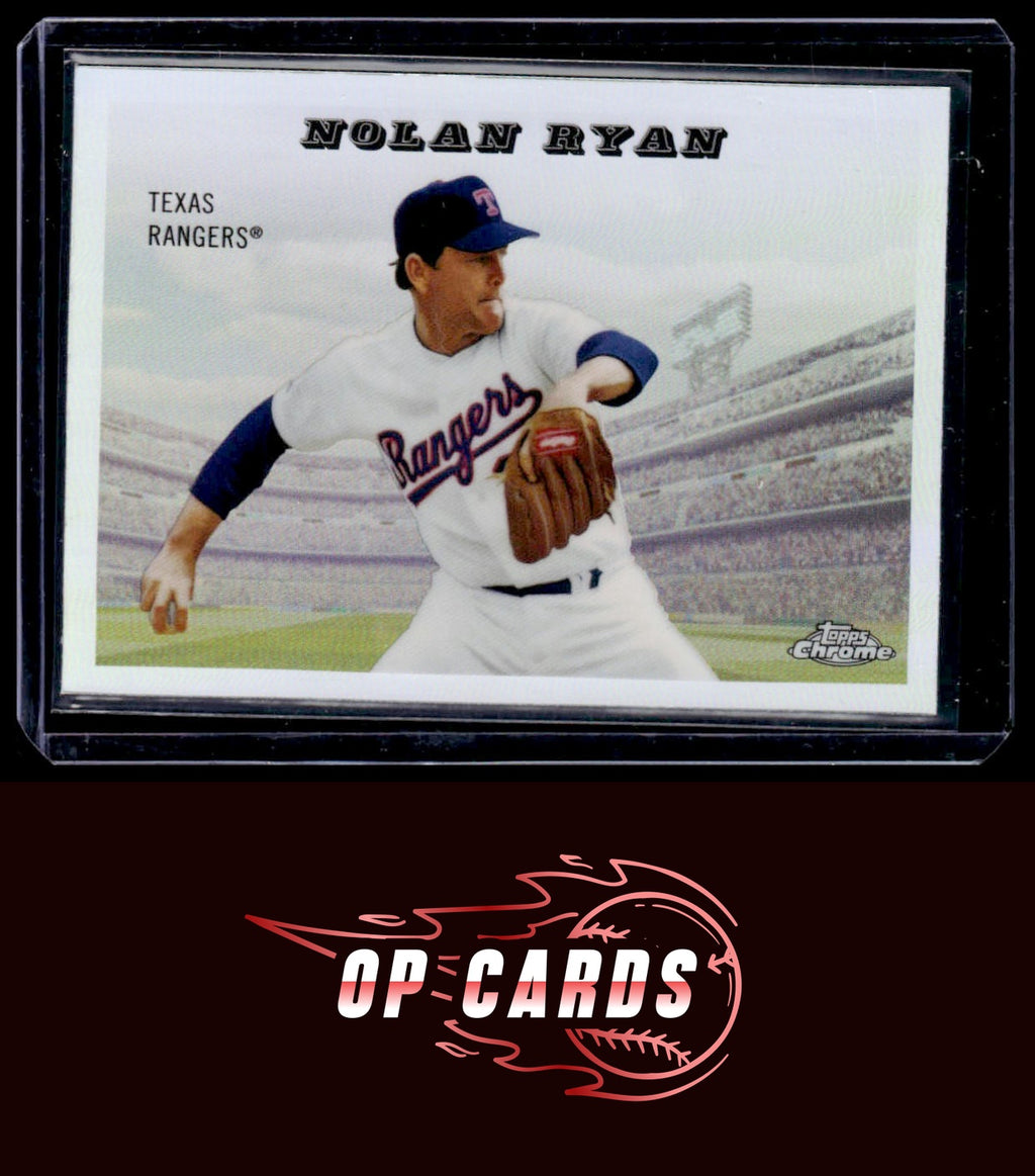 Nolan Ryan 2025 Topps Chrome Platinum #55RS-15 1955 Topps Rails and Sails