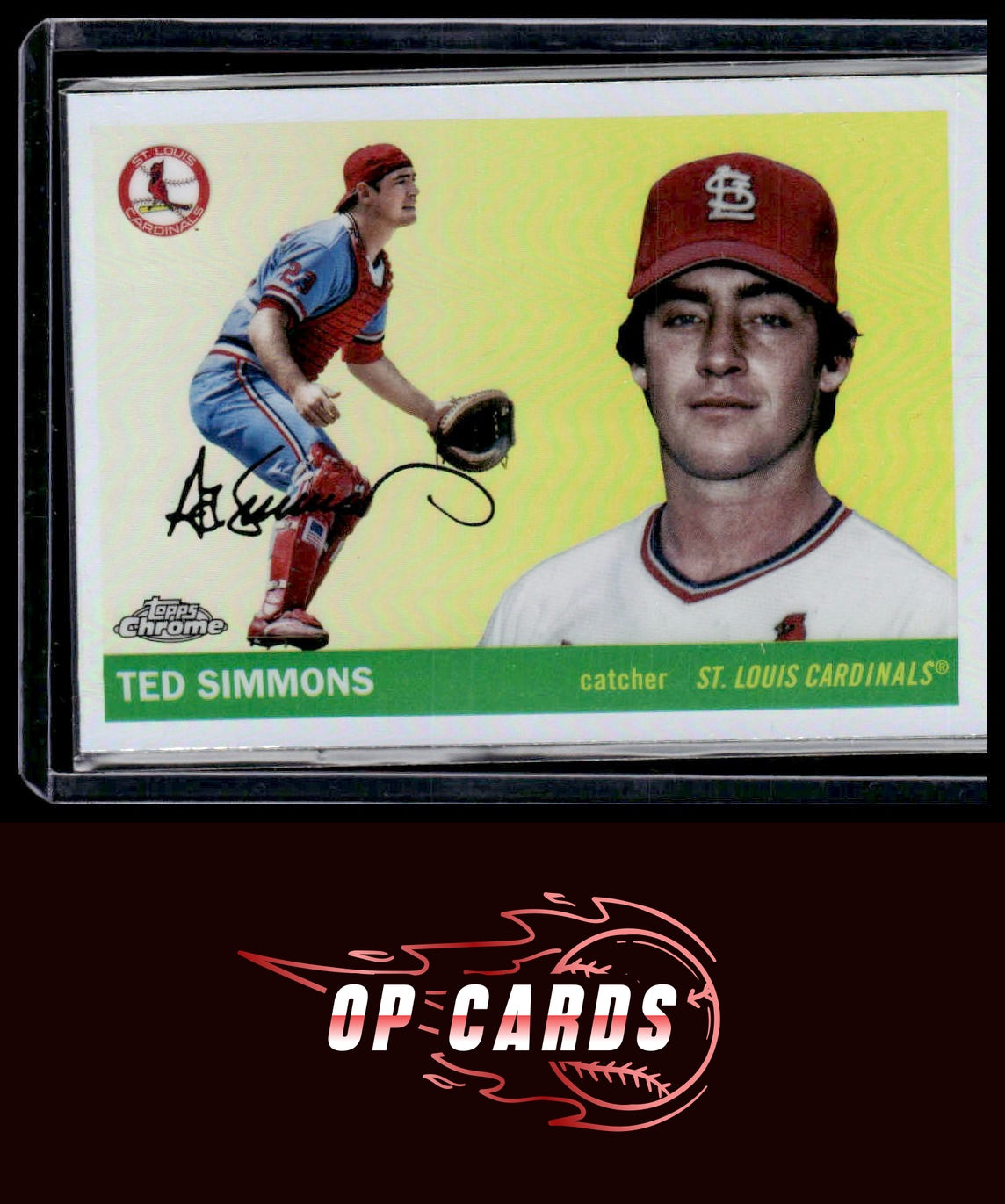 Ted Simmons 2025 Topps Chrome Platinum #270 Refractors