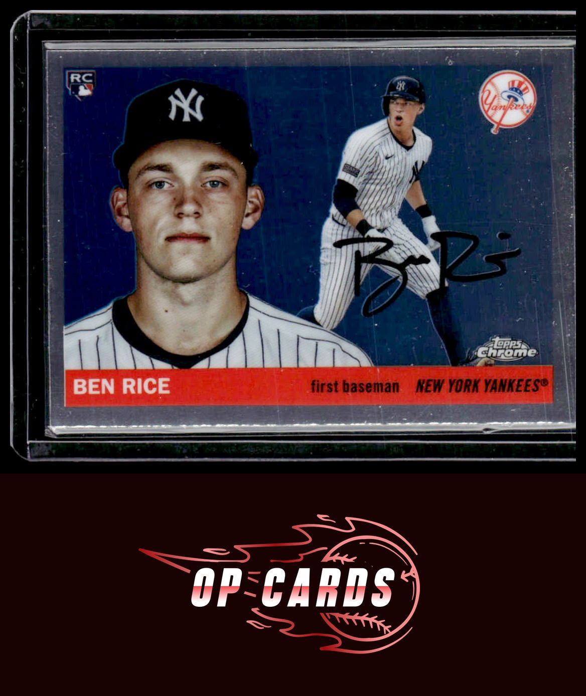 Ben Rice 2025 Topps Chrome Platinum #311