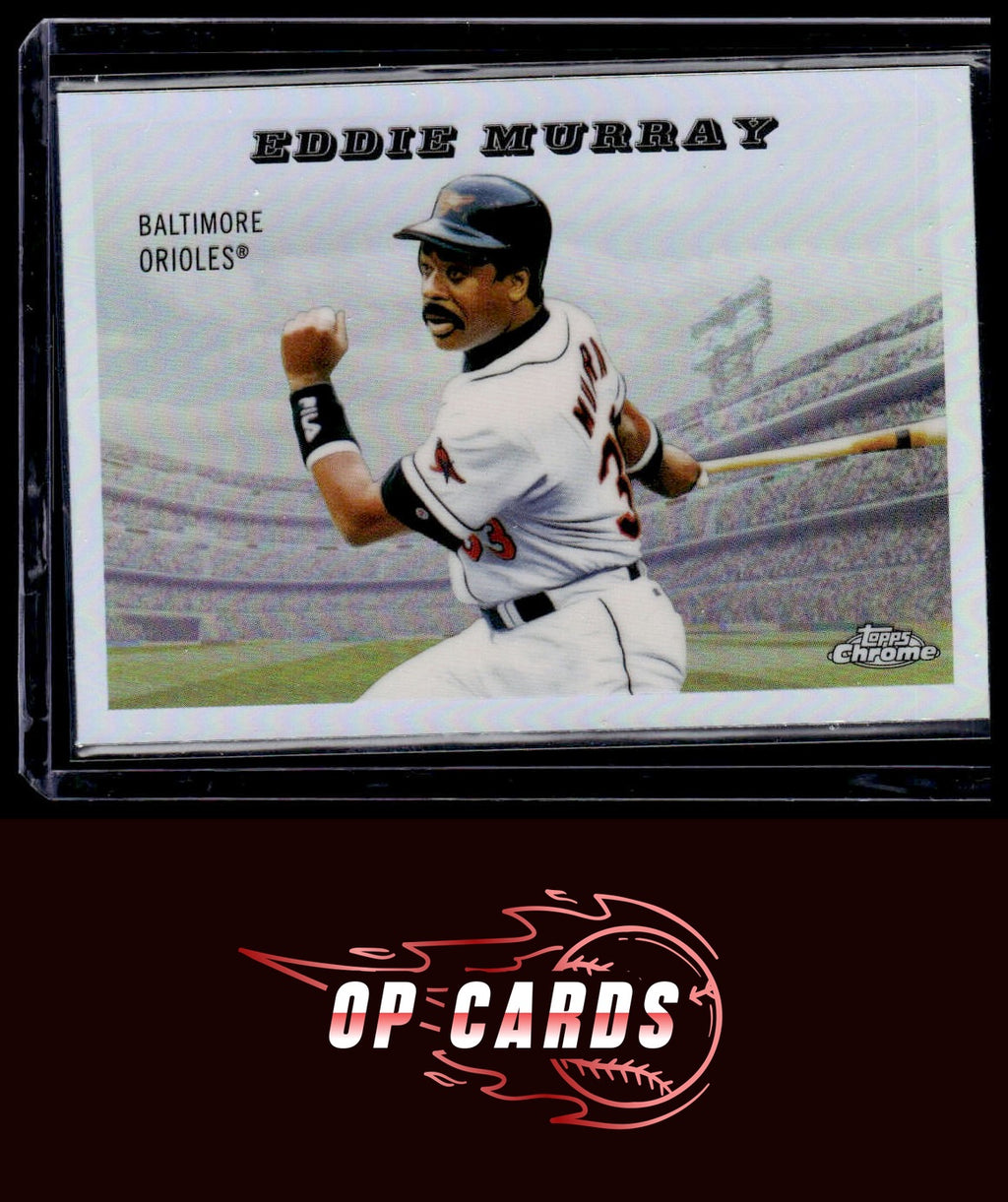 Eddie Murray 2025 Topps Chrome Platinum #55RS-17 1955 Topps Rails and Sails