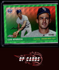Luis Aparicio 2025 Topps Chrome Platinum #413 Green Wave Refractors #/99