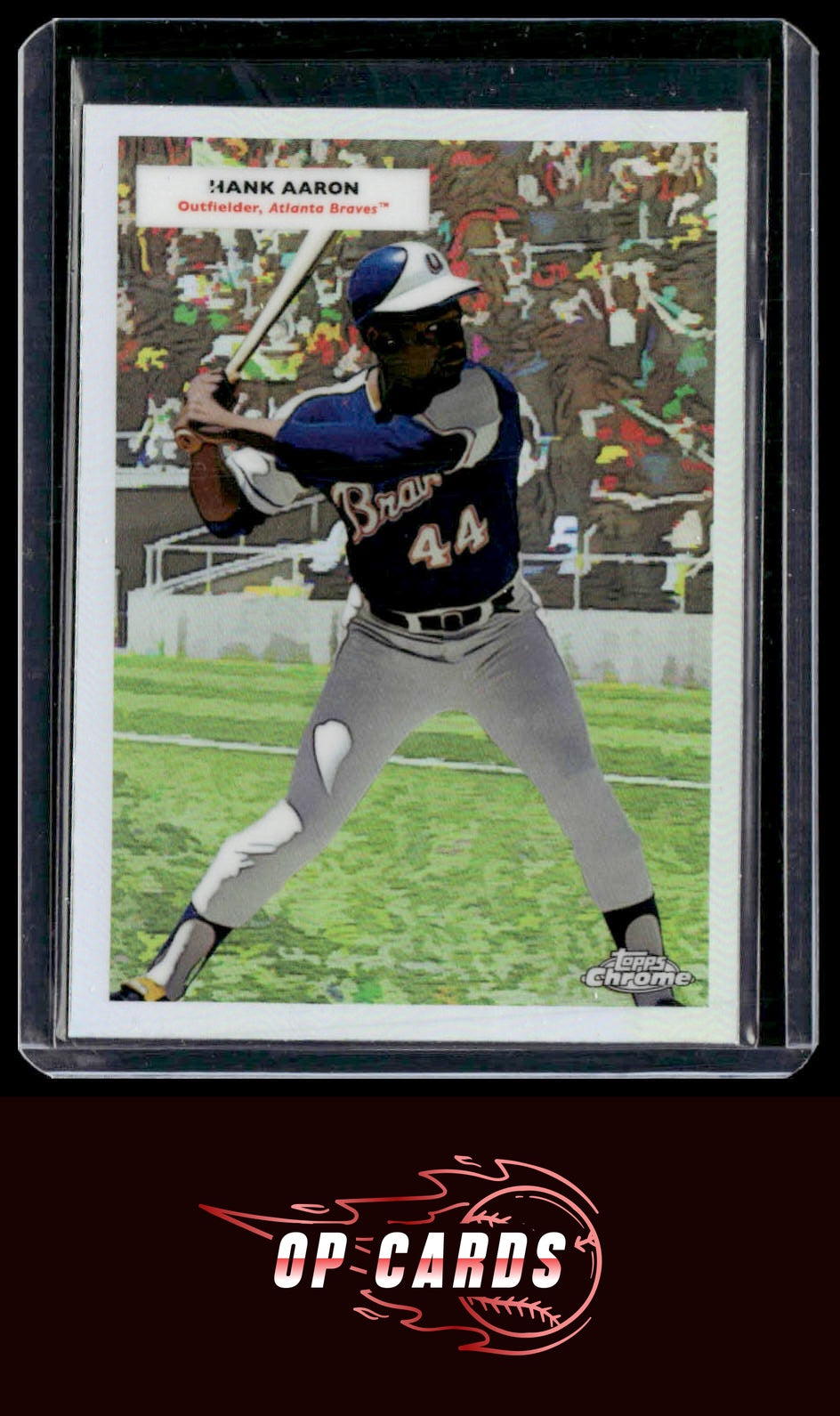 Ronald Acuña Jr. Hank Aaron 2025 Topps Chrome Platinum 1955 Doubleheaders