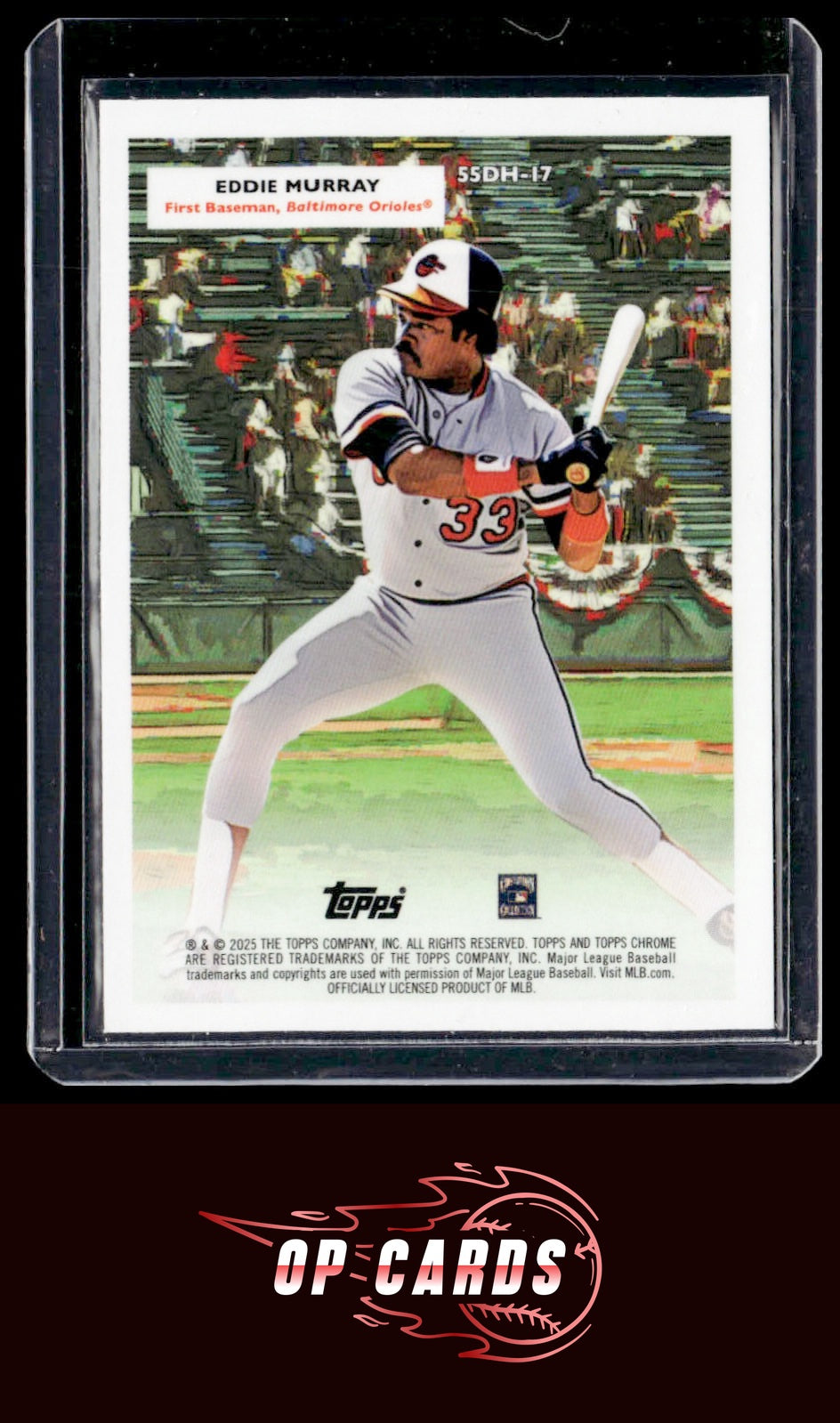 Brooks Robinson Eddie Murray 2025 Topps Chrome Platinum 1955 Topps Doubleheaders