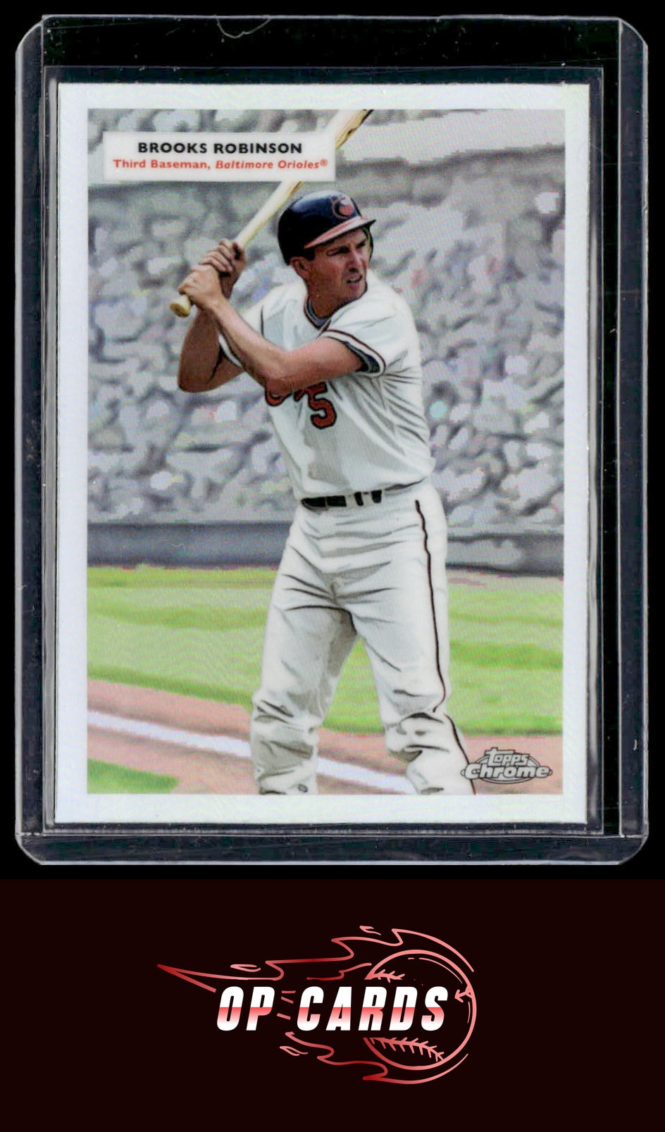 Brooks Robinson Eddie Murray 2025 Topps Chrome Platinum 1955 Topps Doubleheaders