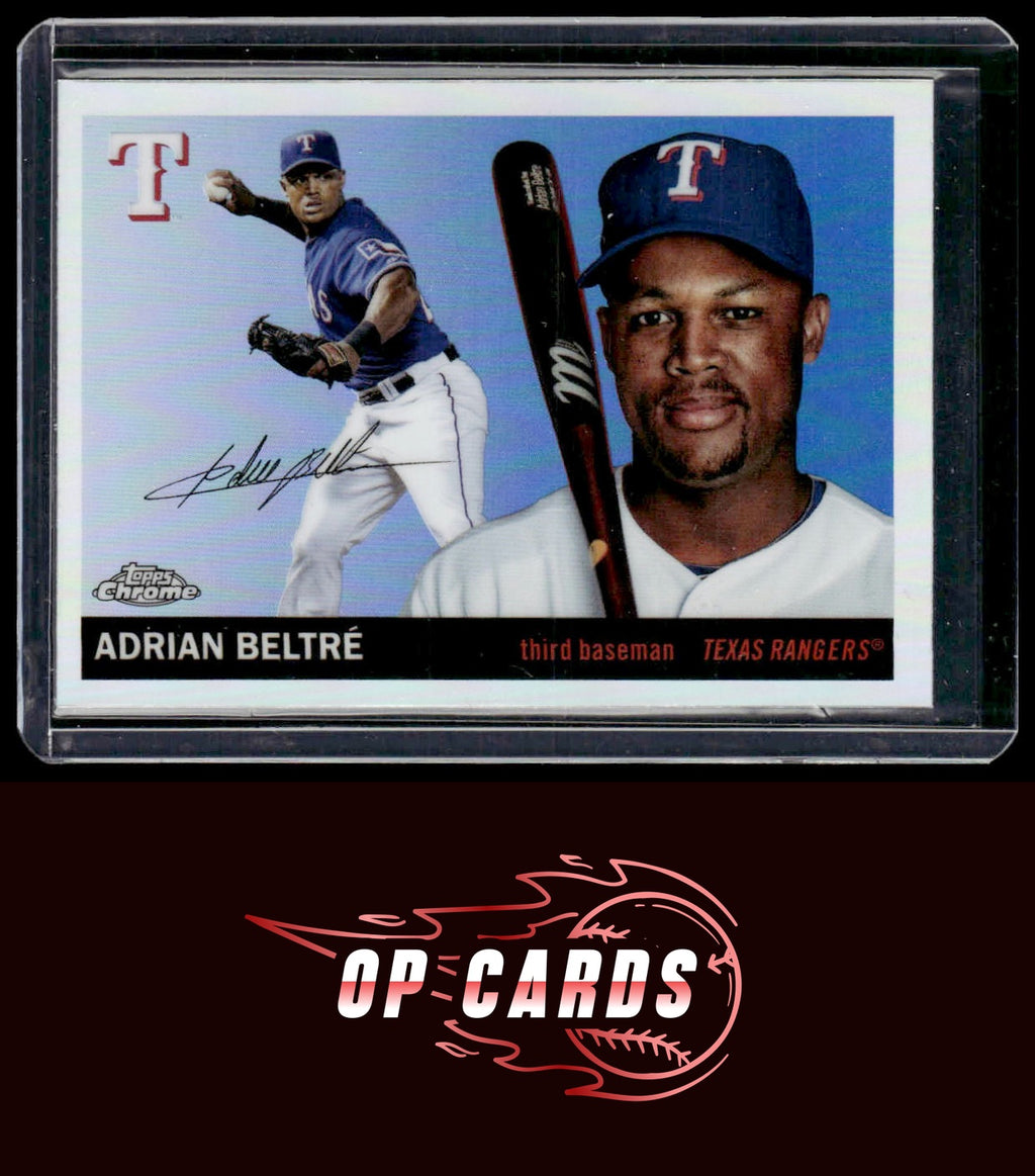 Adrian Beltré 2025 Topps Chrome Platinum #489 Refractors