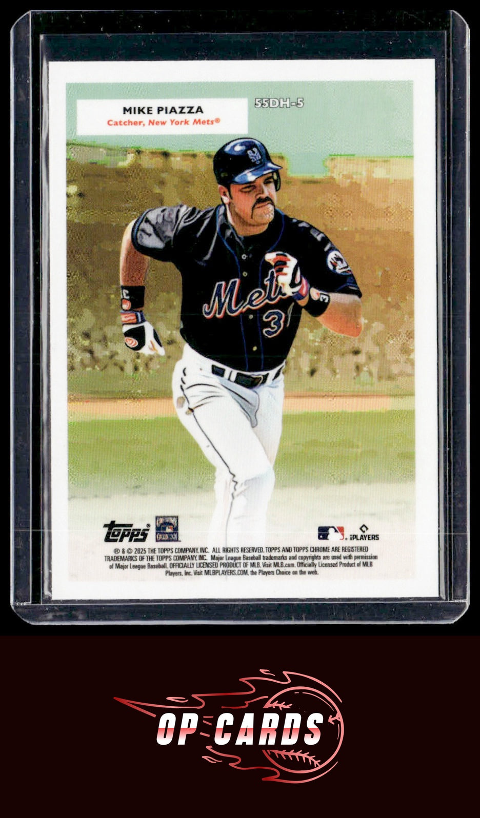 Mike Piazza / Francisco Lindor 2025 Topps Chrome Platinum 1955 Doubleheaders
