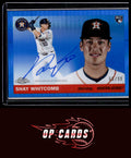 Shay Whitcomb 2025 Topps Chrome Platinum Autograph Blue Prism Refractors #/99