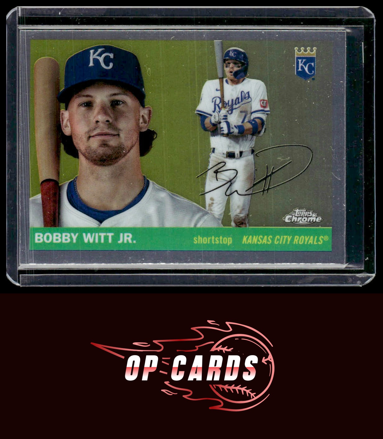 Bobby Witt Jr. 2025 Topps Chrome Platinum #41