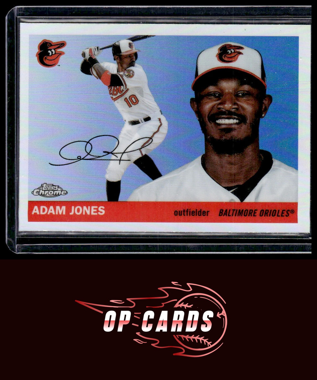 Adam Jones 2025 Topps Chrome Platinum #343 Refractors