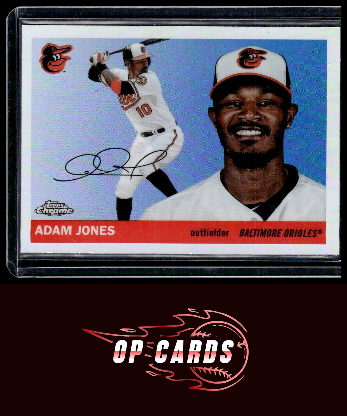 Adam Jones 2025 Topps Chrome Platinum #343 Refractors