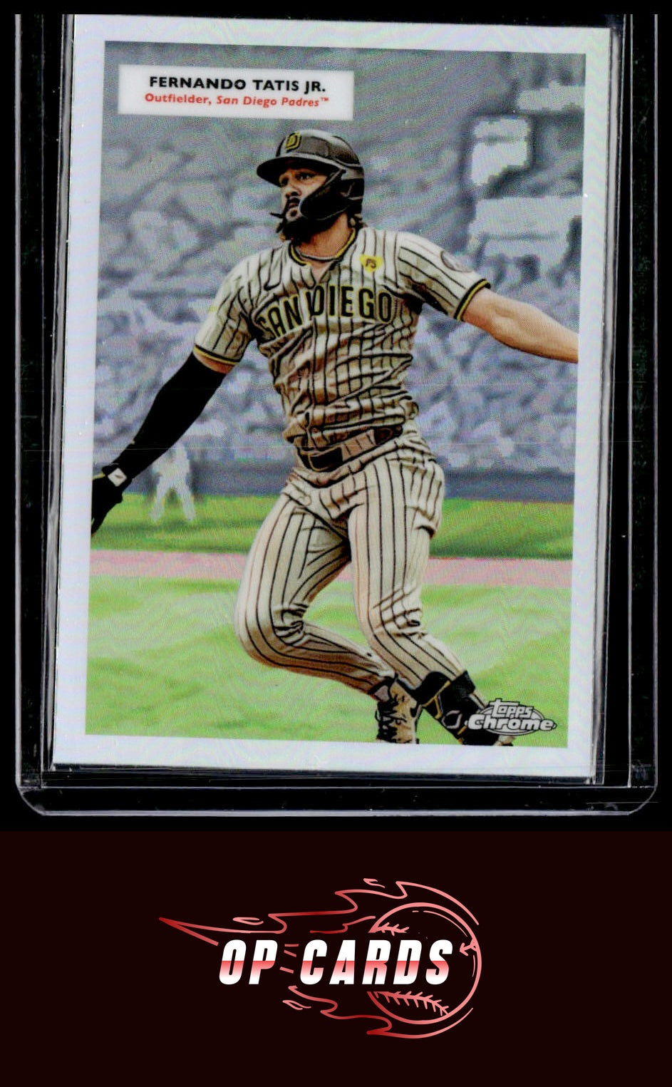 Tony Gwynn / Fernando Tatis Jr. 2025 Topps Chrome Platinum 1955 Doubleheaders