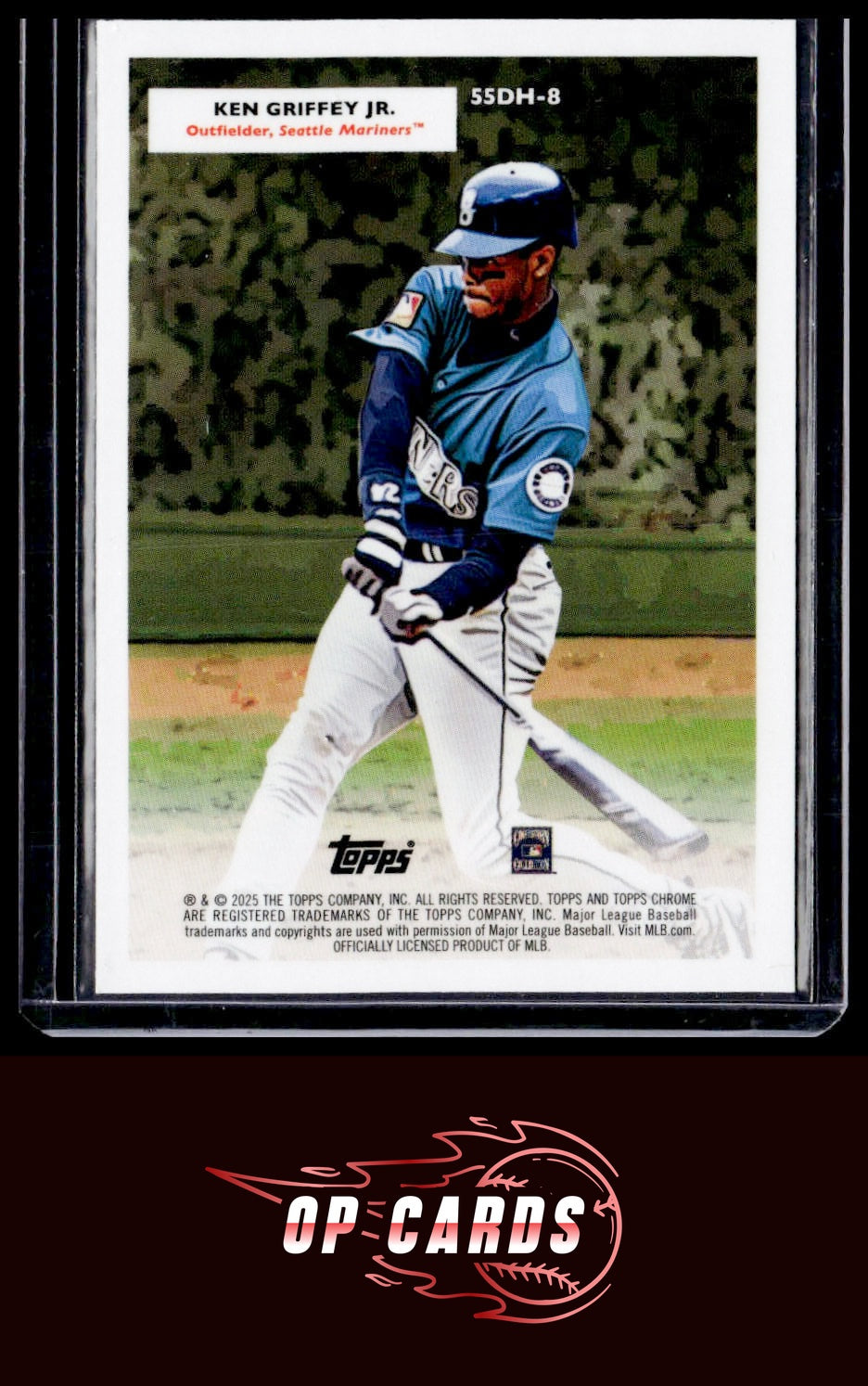 Ken Griffey Jr. / Ichiro 2025 Topps Chrome Platinum #55DH-8 1955 Doubleheaders