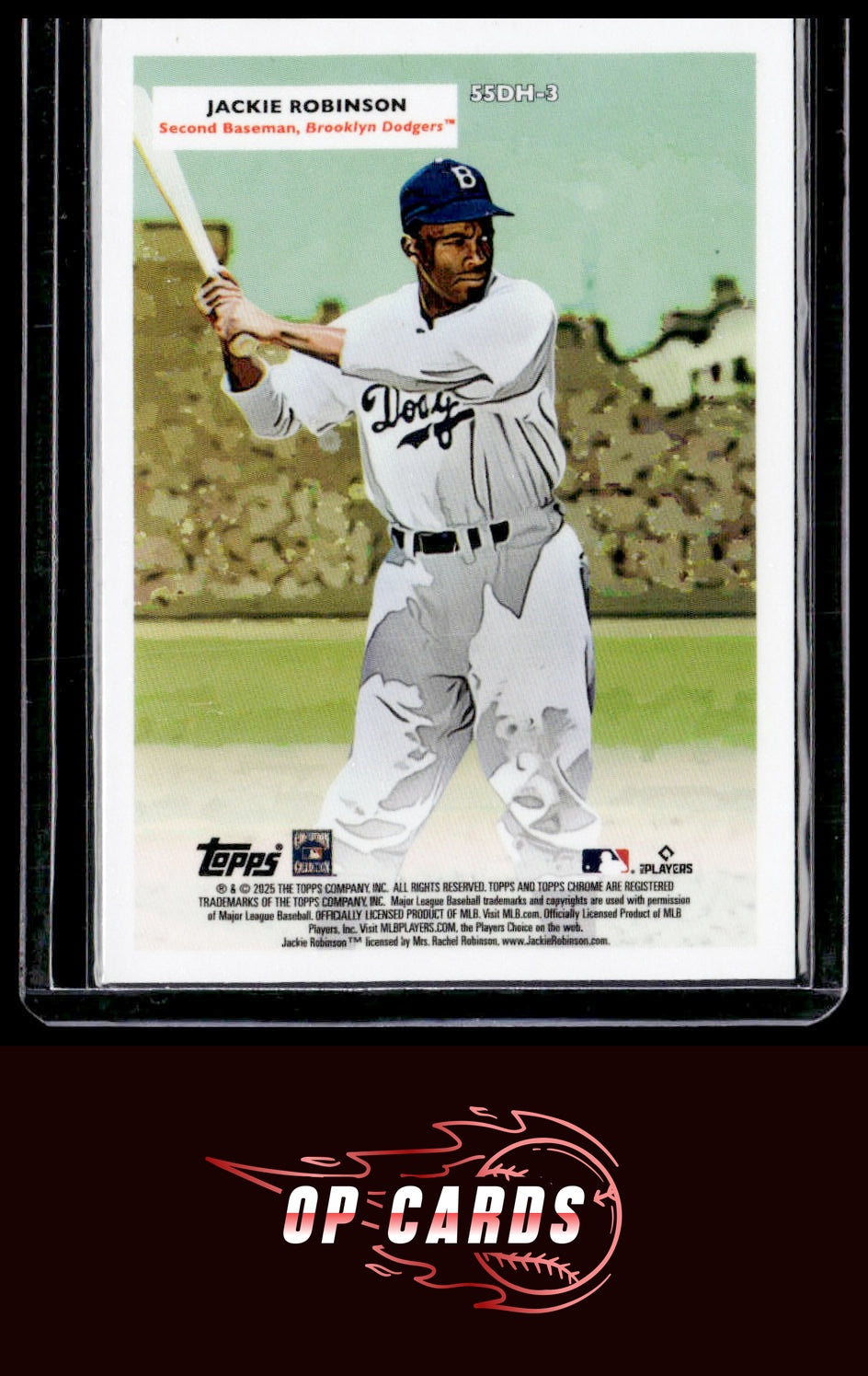 Mookie Betts / Jackie Robinson 2025 Topps Chrome Platinum 1955 Doubleheaders